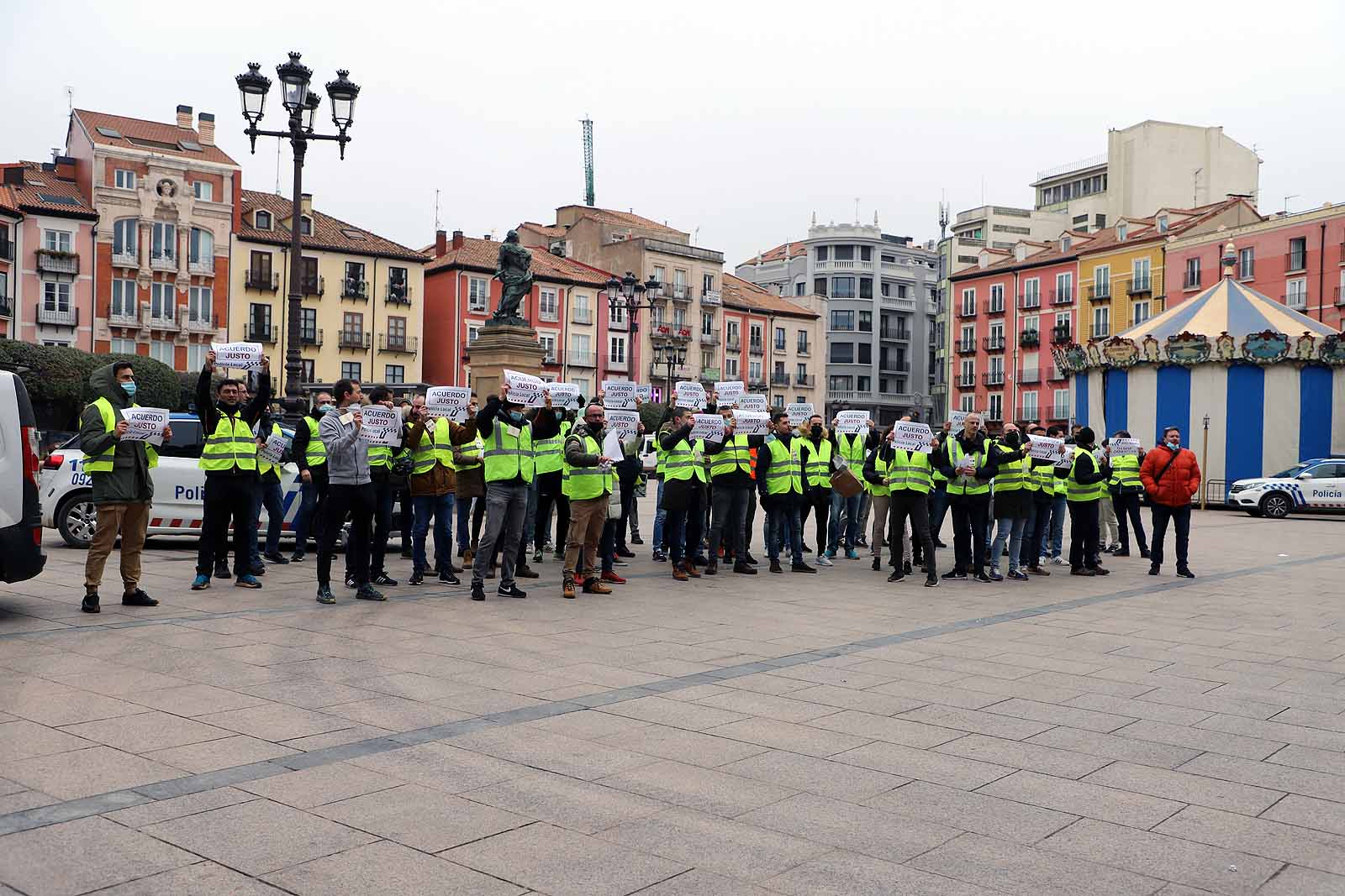 Fotos: Imágenes de la protesta de Policía Local en pleno del Ayuntamiento de Burgos