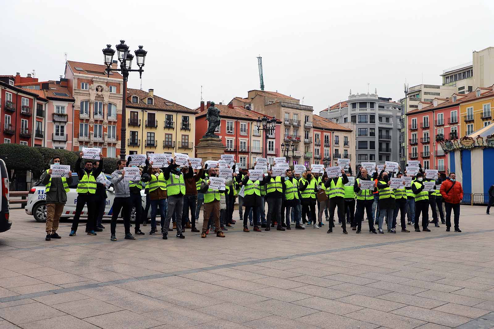 Fotos: Imágenes de la protesta de Policía Local en pleno del Ayuntamiento de Burgos