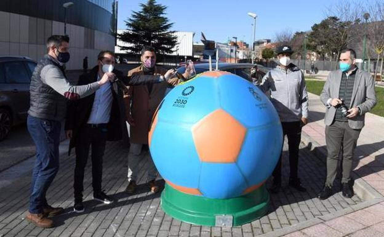 Una de las campañas de concienciación del reciclado de vidrio en Burgos