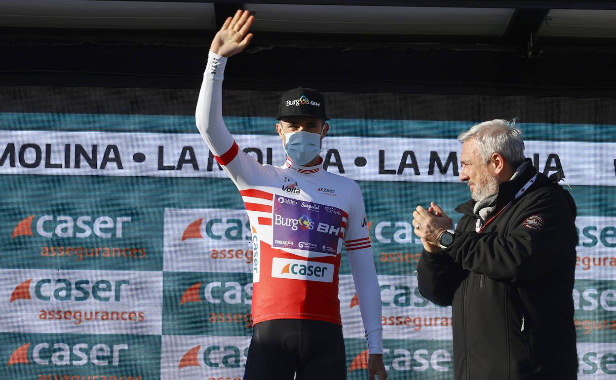 Ander Okamika, mejor escalador de la Volta a Catalunya.