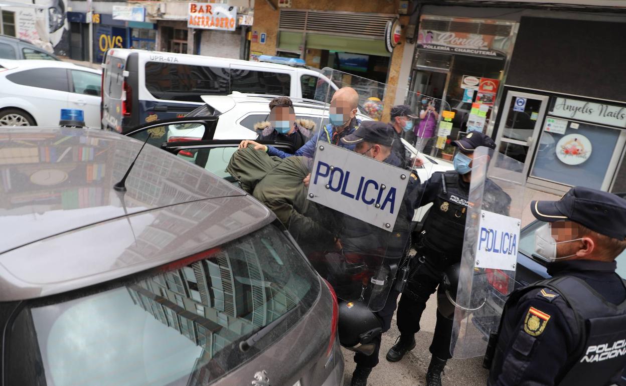 Las detenciones se produjeron el pasado sábado.