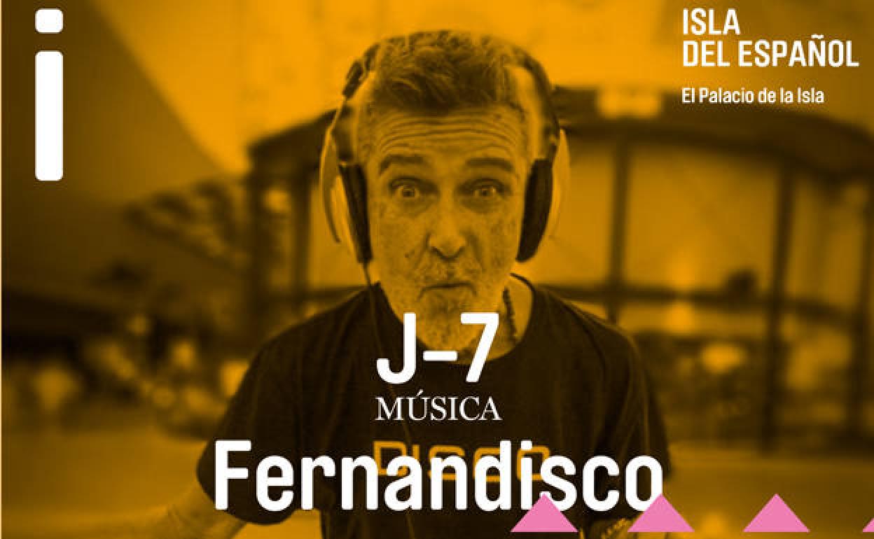 Aplazado el encuentro de música y literatura con 'Fernandisco' en el Palacio de la Isla