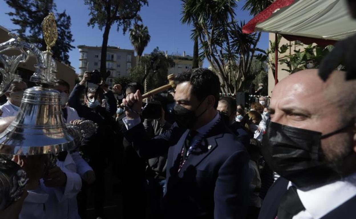 El presidente de la Junta de Andalucía, Juanma Moreno.