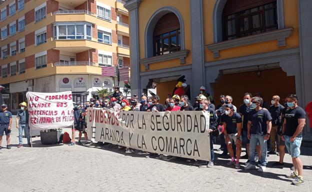 El Ayuntamiento de Aranda acusa a los bomberos de anteponer sus «pretensiones personales» al interés general