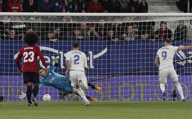 Sergio Herrera, el portero burgalés que paró dos penaltis a Benzemá en siete minutos