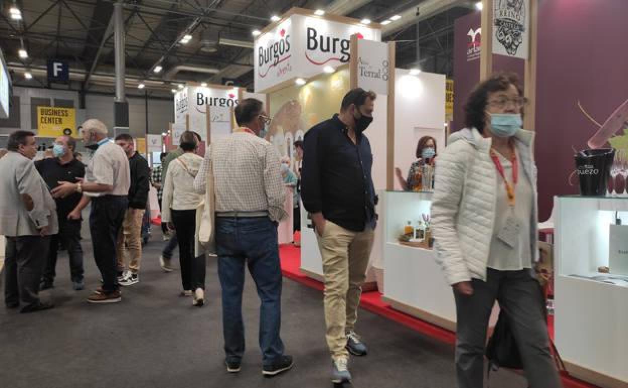 Puesto de Burgos Alimenta en ediciones anteriores de Salón Gourmets. 