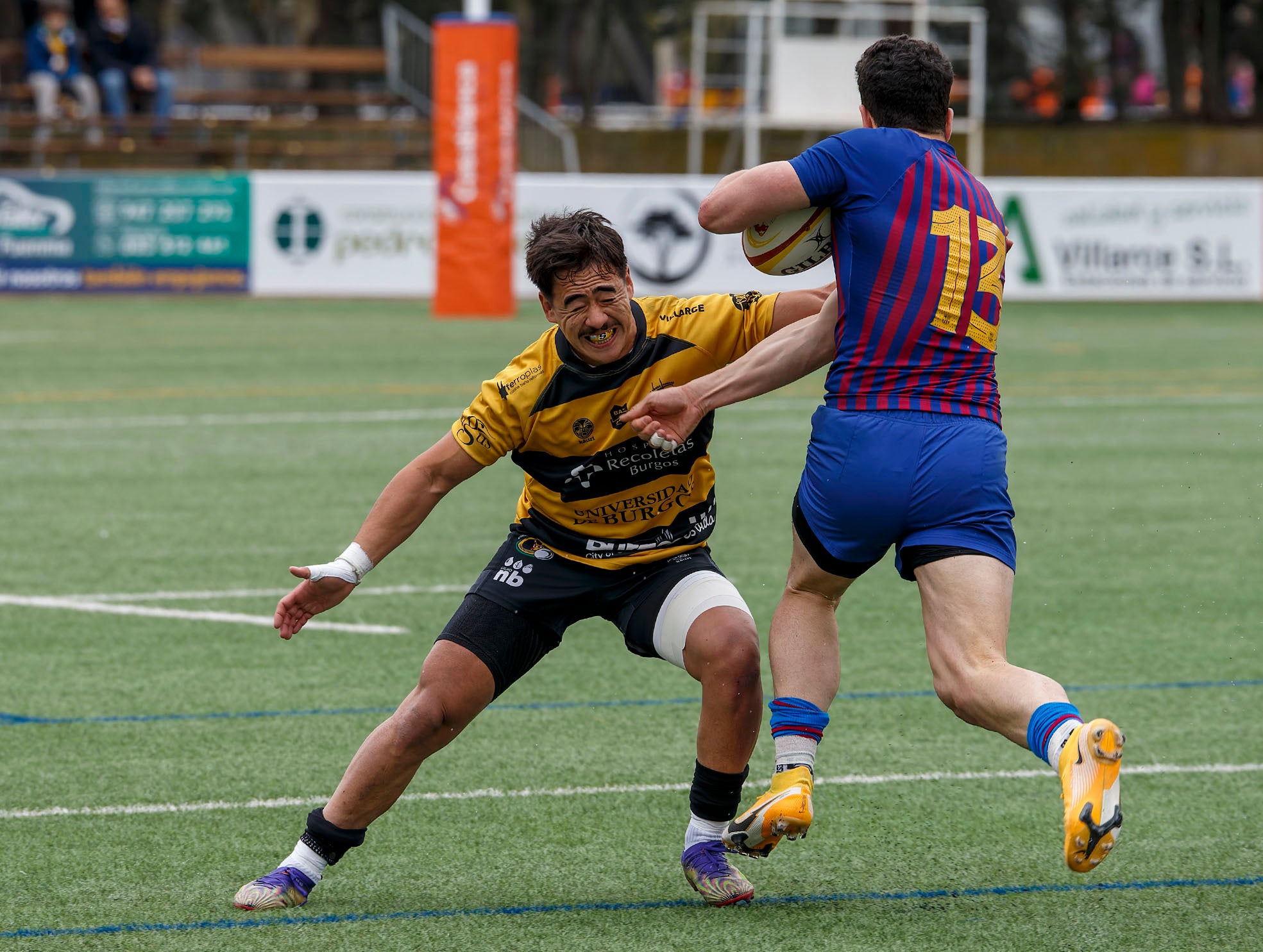 Fotos: Victoria del Recoletas Burgos frente al Barça a Rugbi