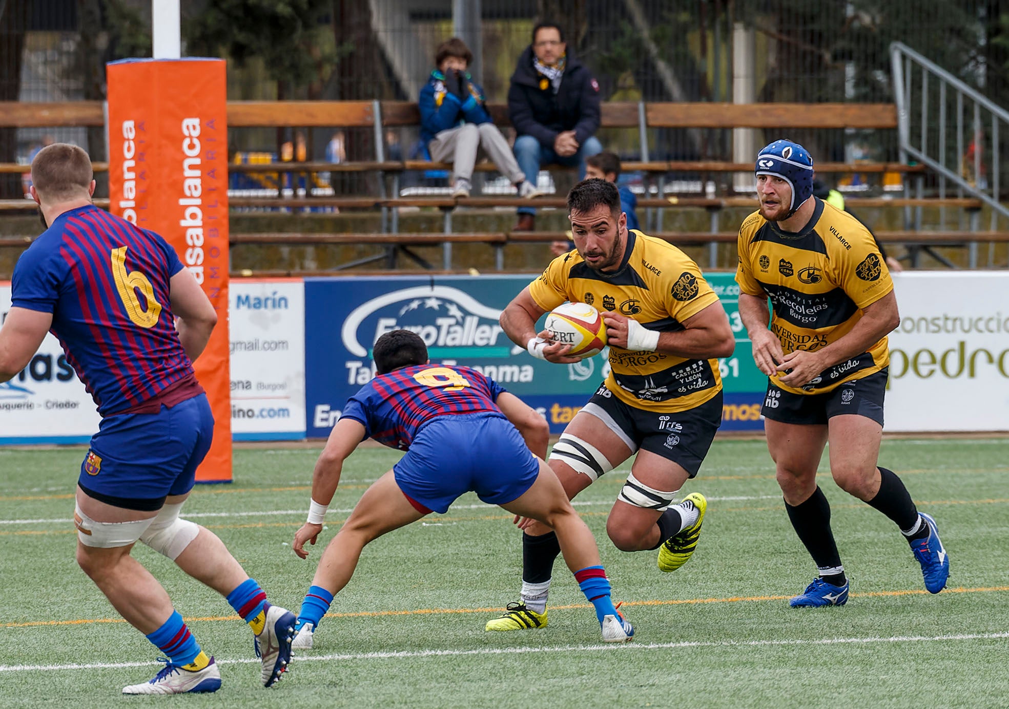Fotos: Victoria del Recoletas Burgos frente al Barça a Rugbi
