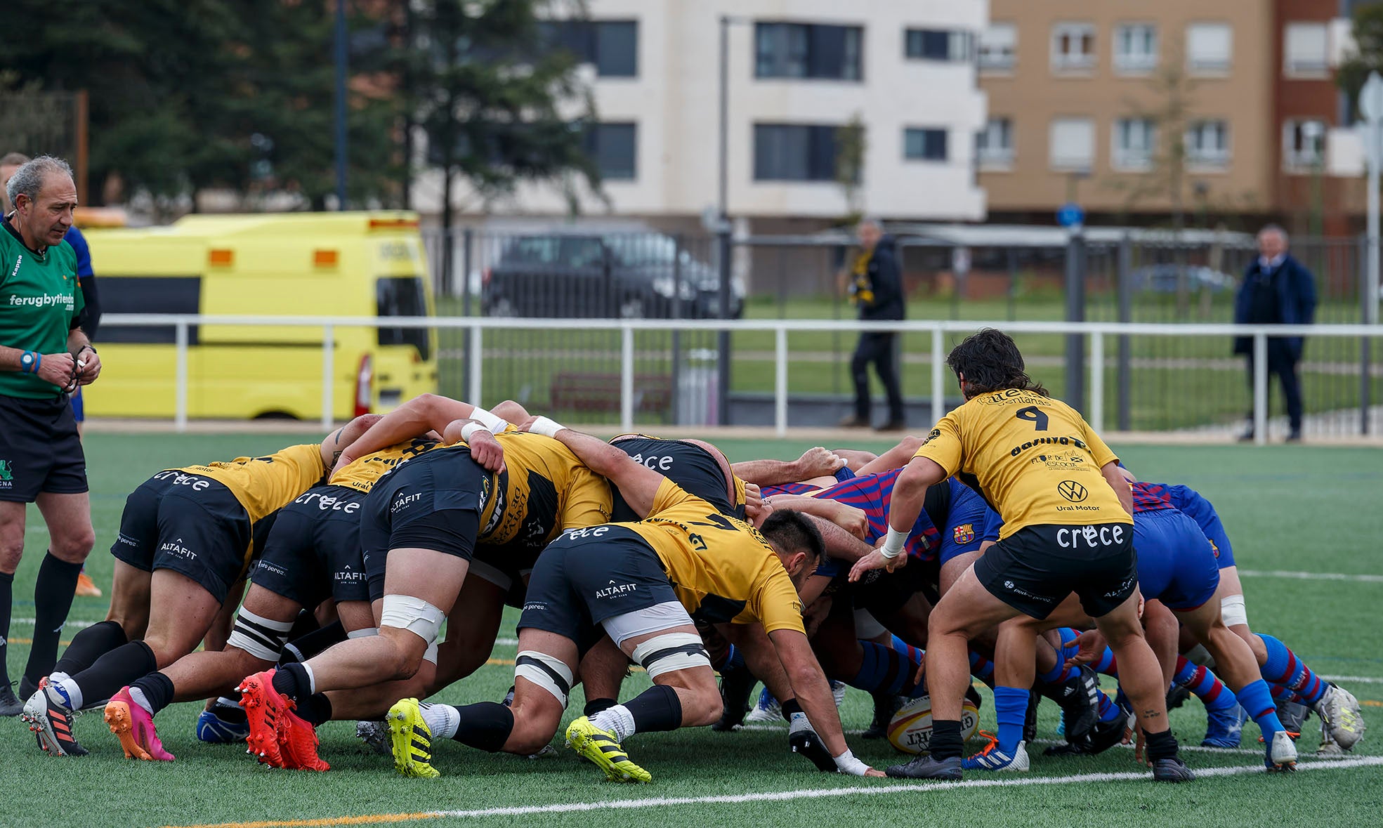 Fotos: Victoria del Recoletas Burgos frente al Barça a Rugbi