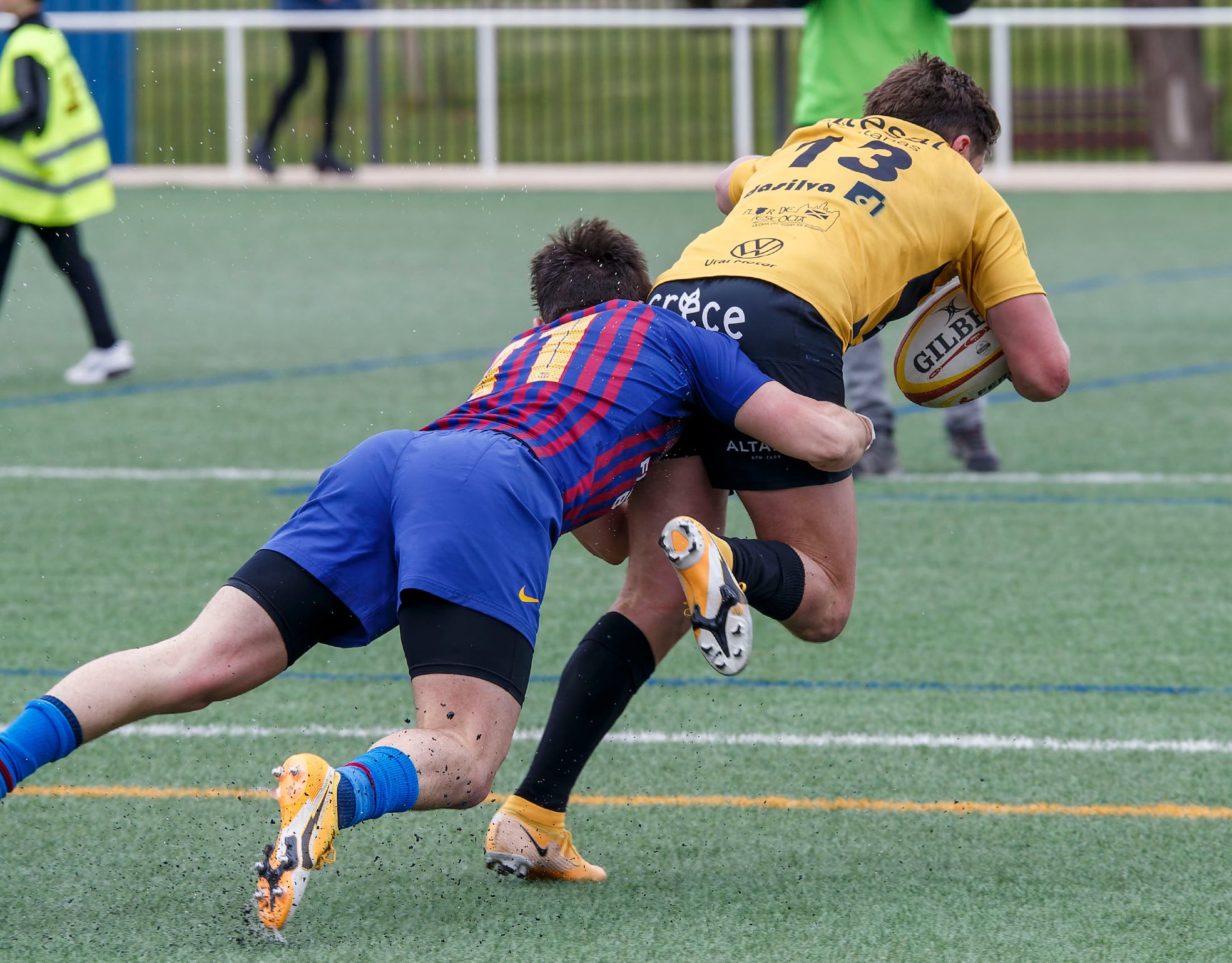 Fotos: Victoria del Recoletas Burgos frente al Barça a Rugbi