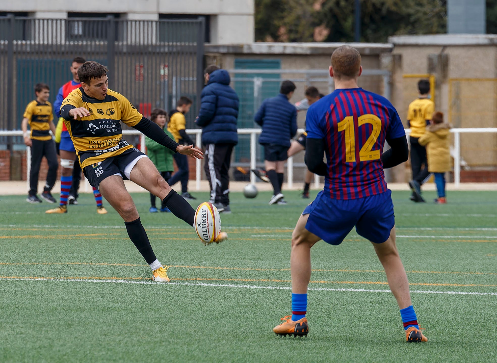 Fotos: Victoria del Recoletas Burgos frente al Barça a Rugbi