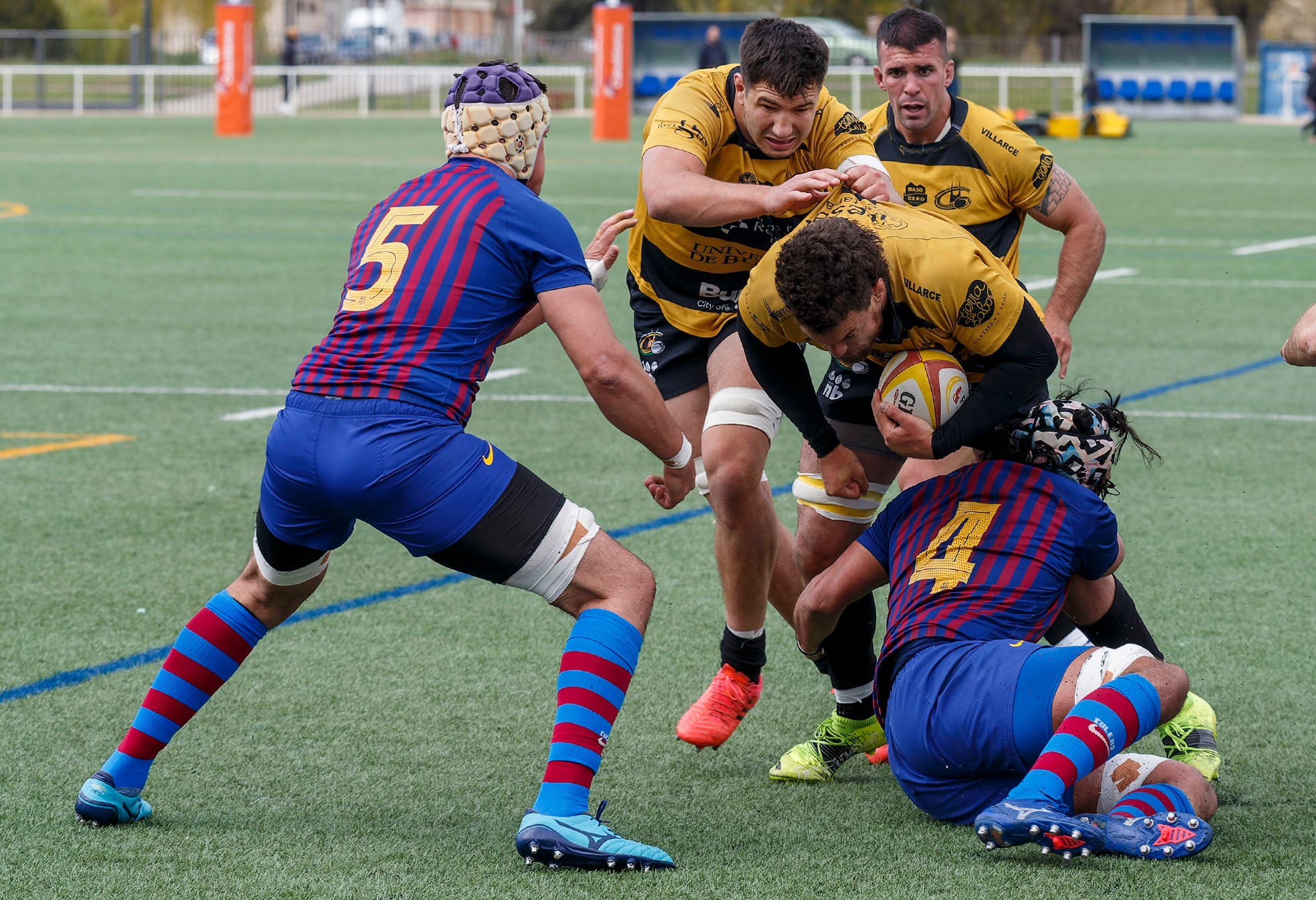 Fotos: Victoria del Recoletas Burgos frente al Barça a Rugbi