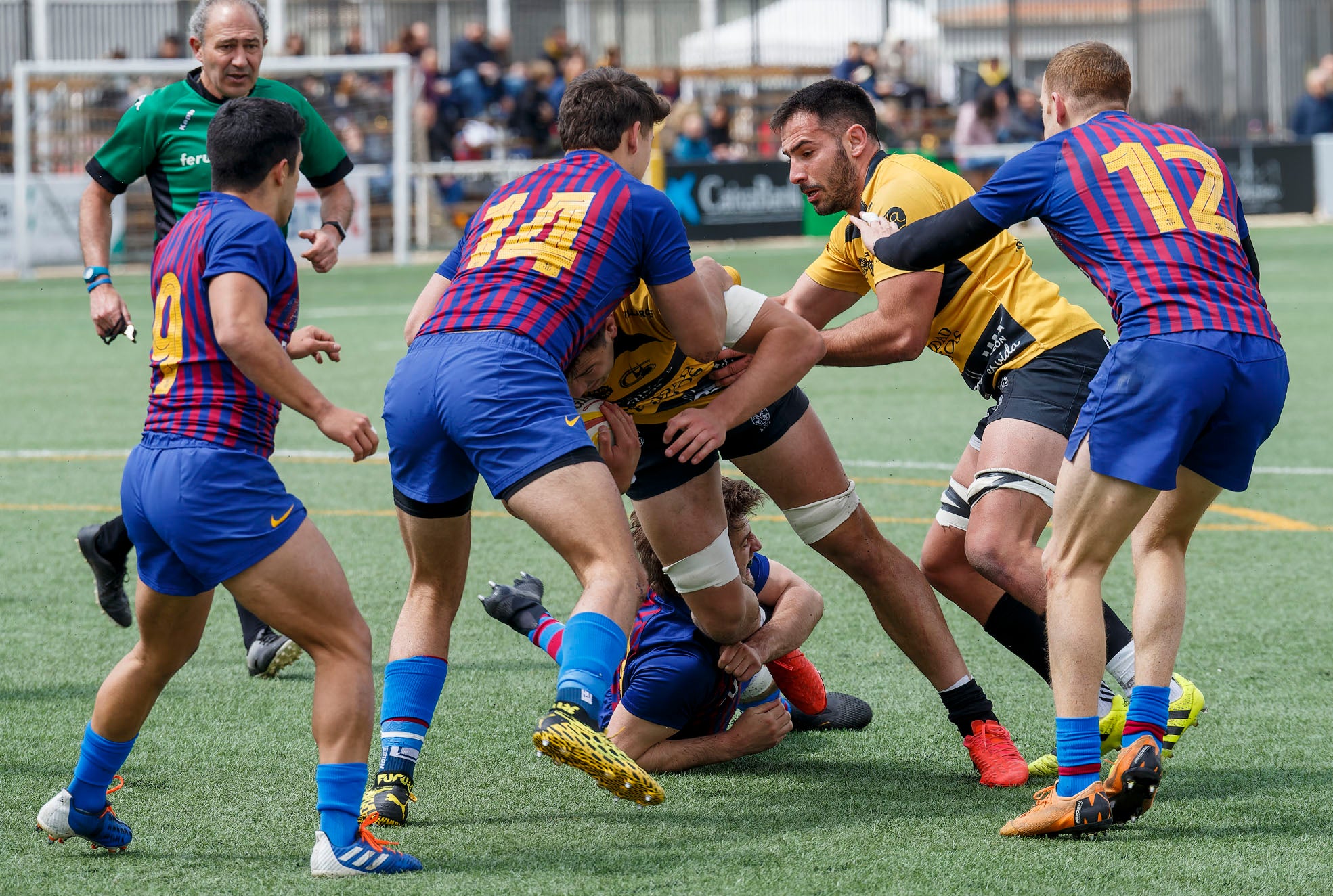 Fotos: Victoria del Recoletas Burgos frente al Barça a Rugbi