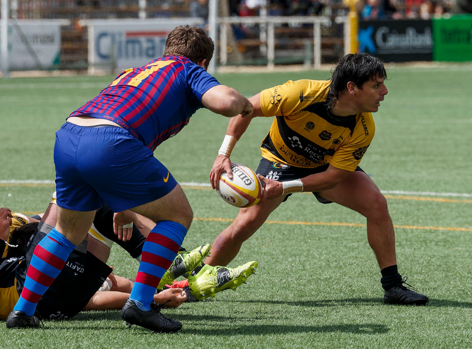 Fotos: Victoria del Recoletas Burgos frente al Barça a Rugbi