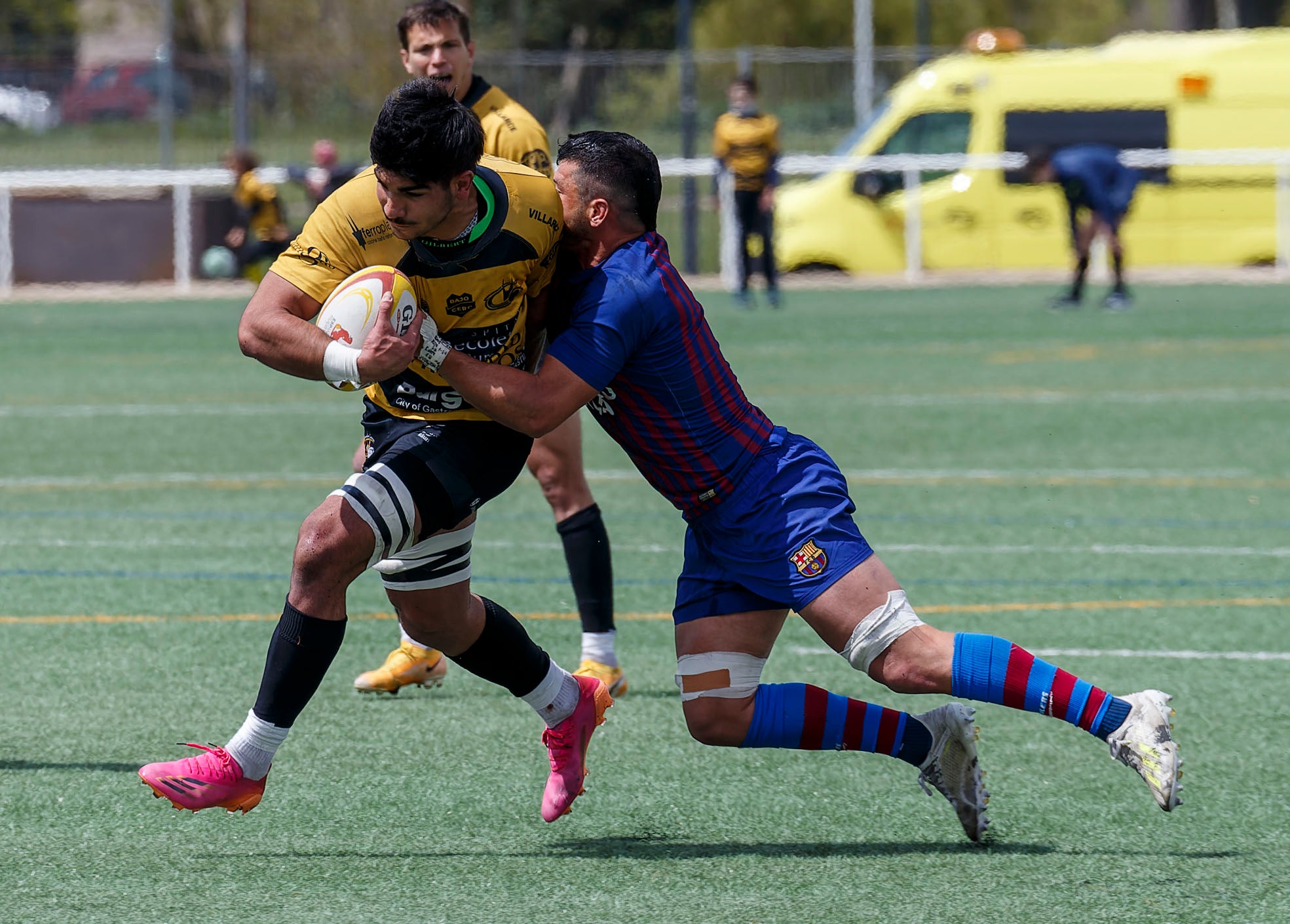 Fotos: Victoria del Recoletas Burgos frente al Barça a Rugbi