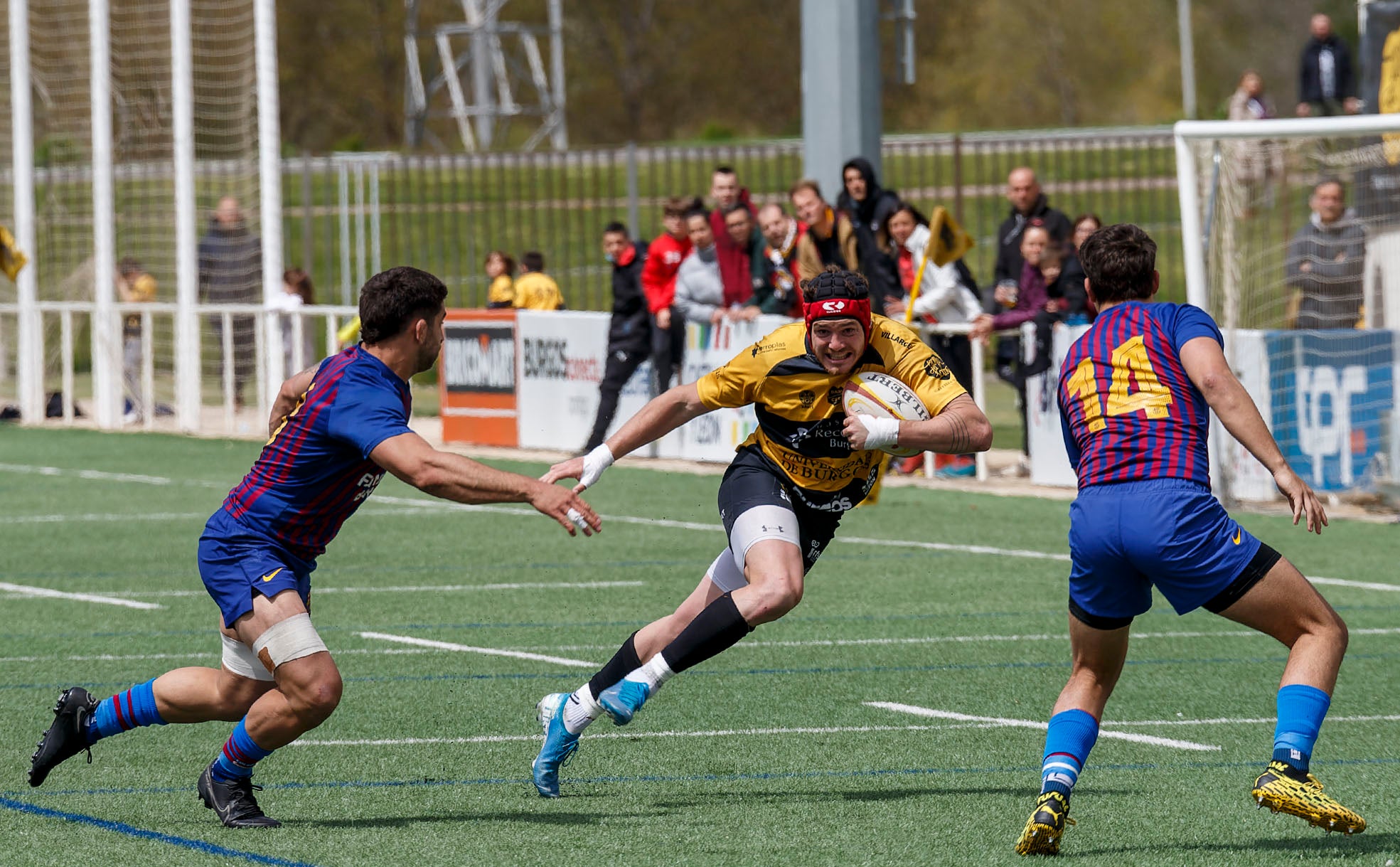 Fotos: Victoria del Recoletas Burgos frente al Barça a Rugbi