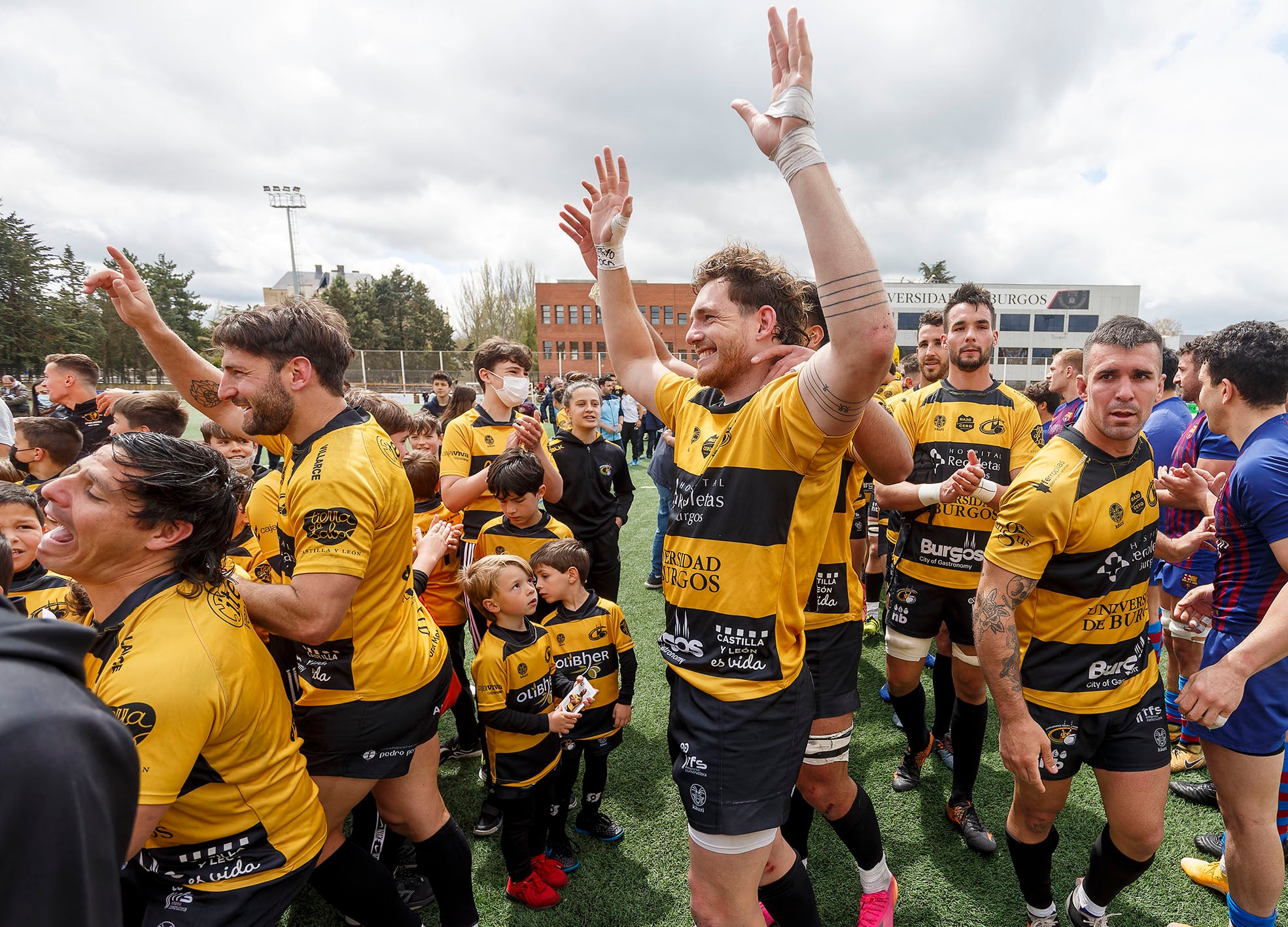 Fotos: Victoria del Recoletas Burgos frente al Barça a Rugbi