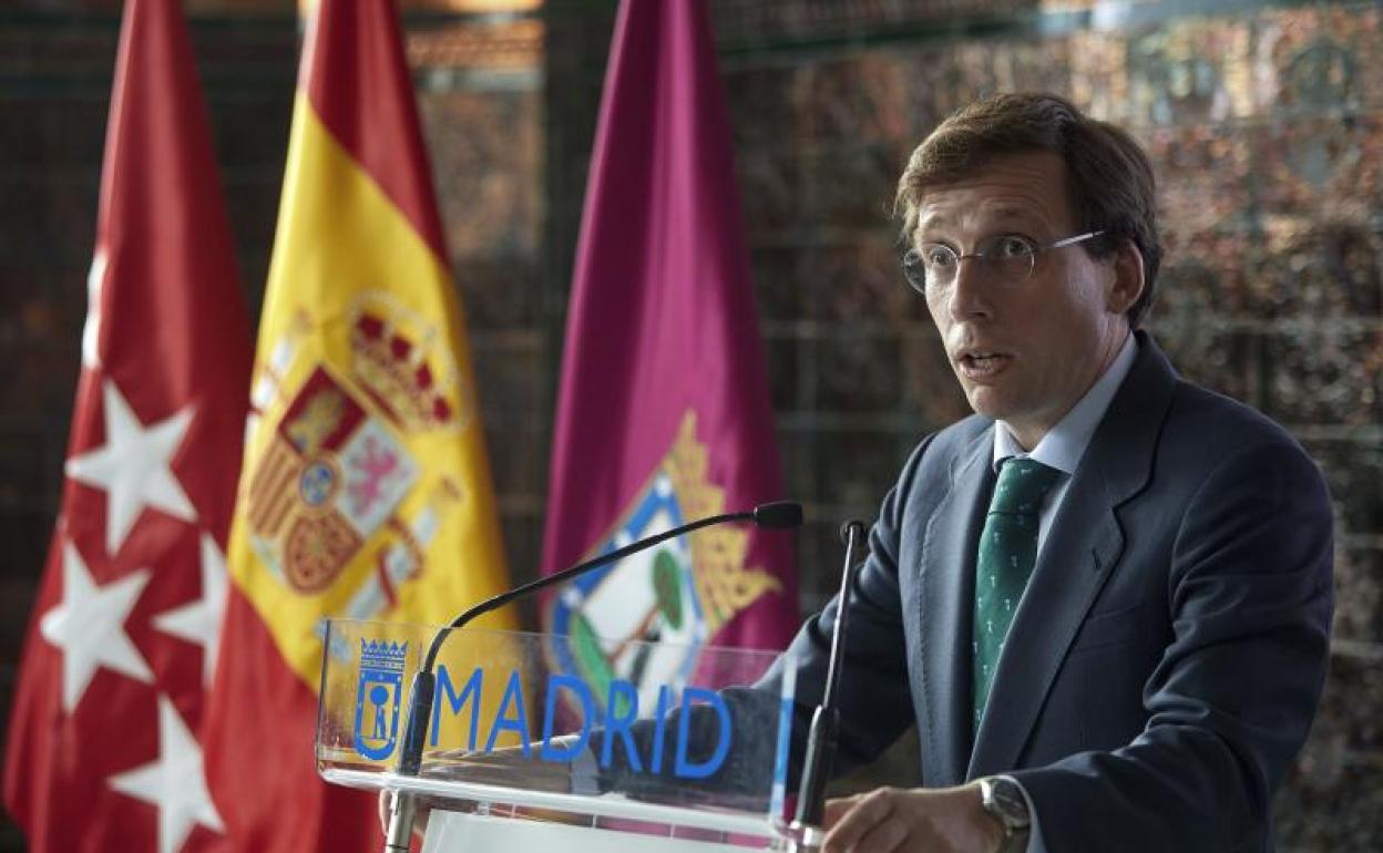 El alcalde de Madrid, José Luis Martínez-Almeida 