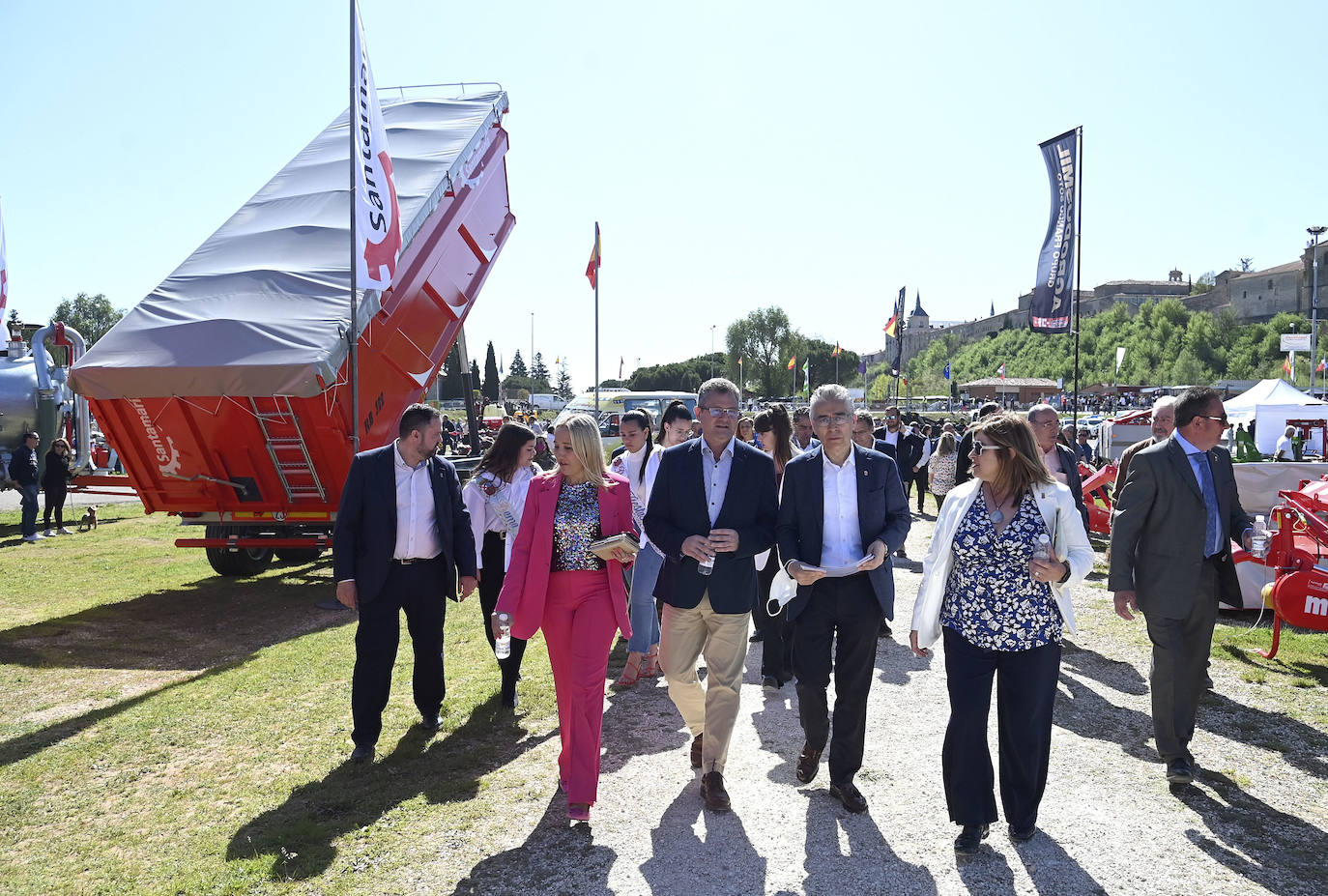 Fotos: Imauguración de la Feria de Maquinaria Agrícola de Lerma