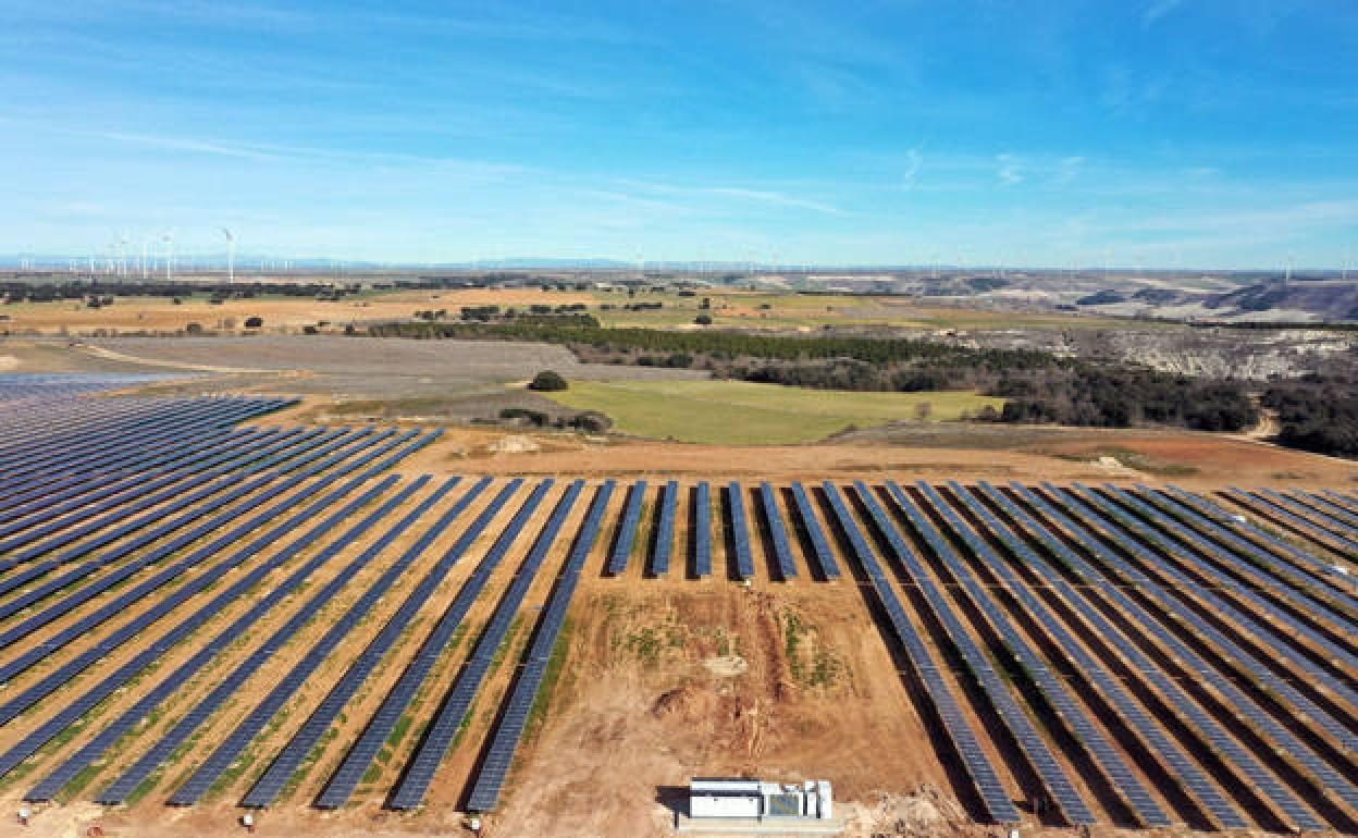 Planta fotovoltaica de Revilla-Vallejera. 