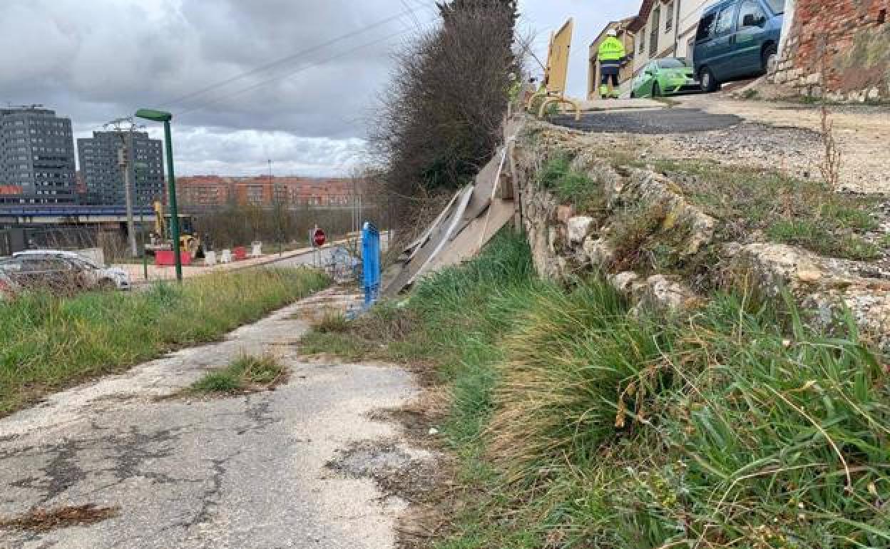 La obra del Paseo de los Pisones es una de las que está ya en marcha.