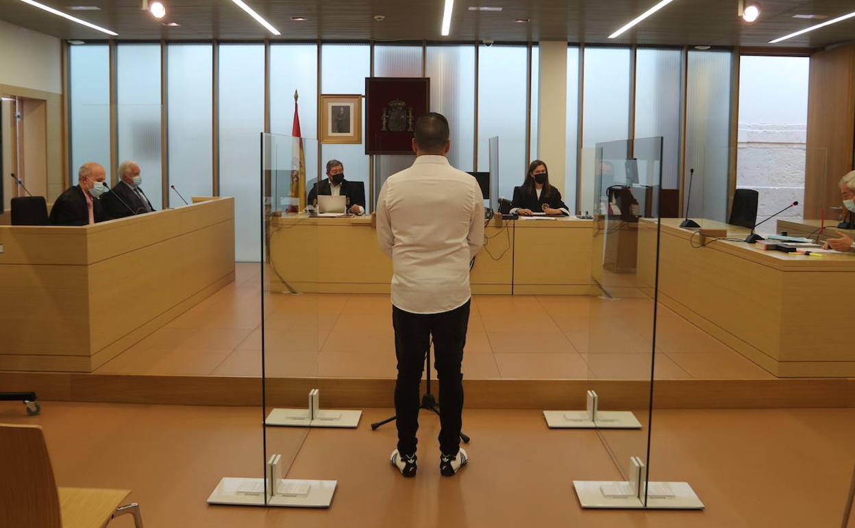 Vista del juicio en la Audiencia Provincial de Burgos