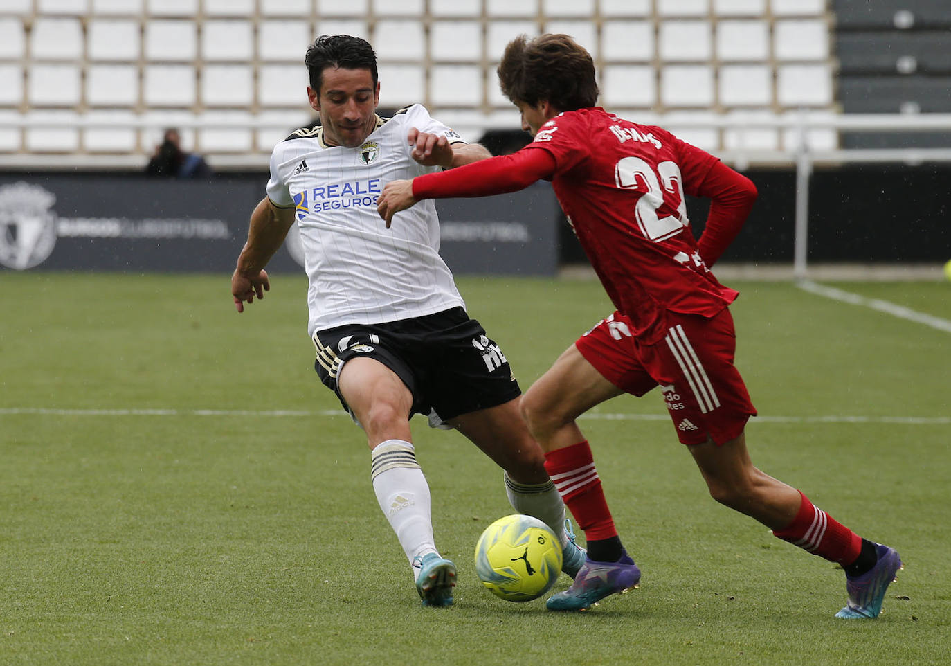 Imágenes del partido ante el Cartagena en El Plantío