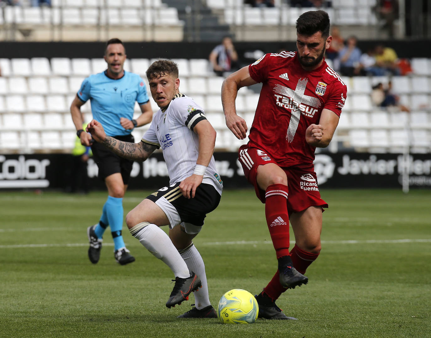 Imágenes del partido ante el Cartagena en El Plantío