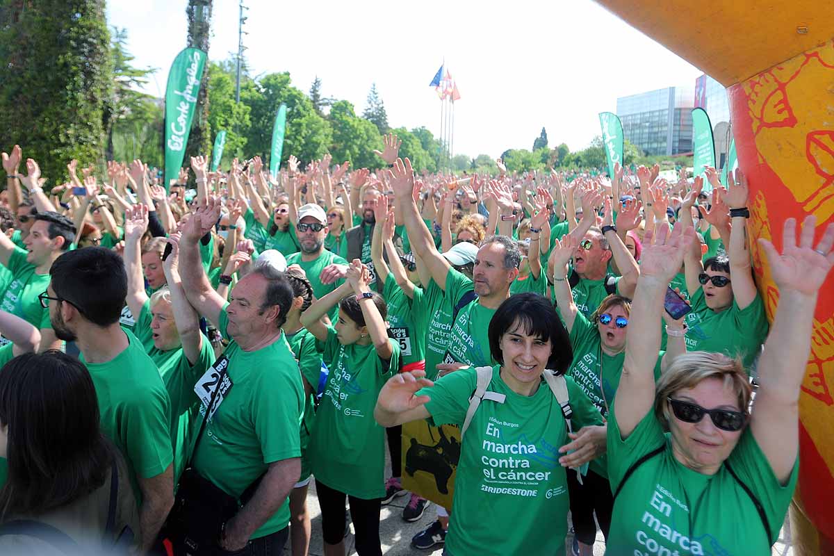 Fotos: Burgos responde con un apoyo absoluto el regreso de la Marcha contra el cáncer