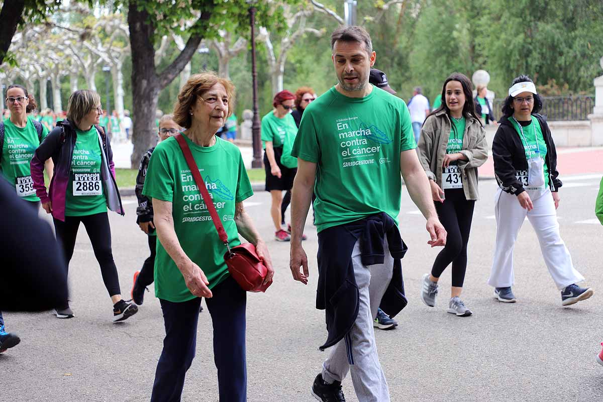 Fotos: Burgos responde con un apoyo absoluto el regreso de la Marcha contra el cáncer