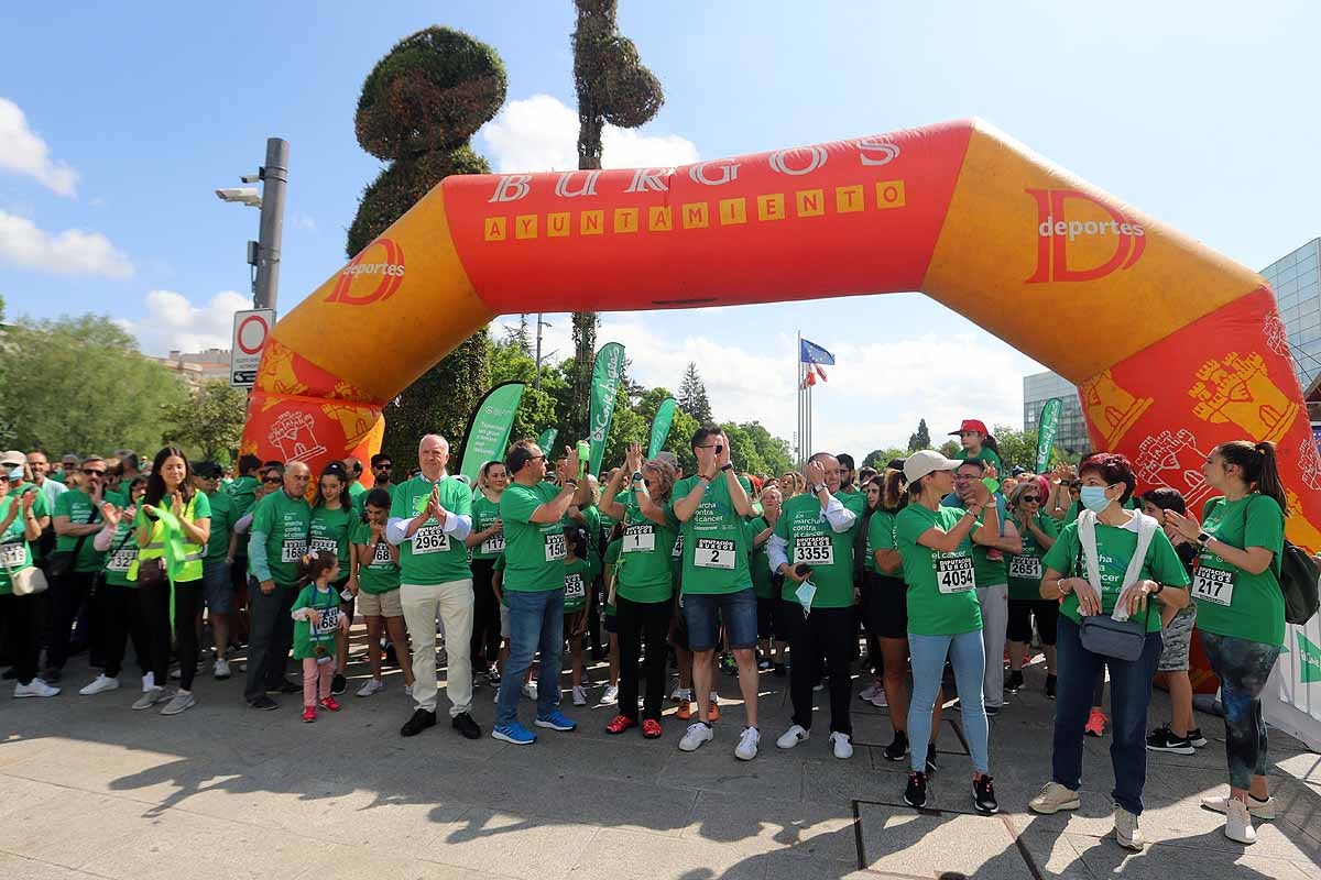 Fotos: Burgos responde con un apoyo absoluto el regreso de la Marcha contra el cáncer