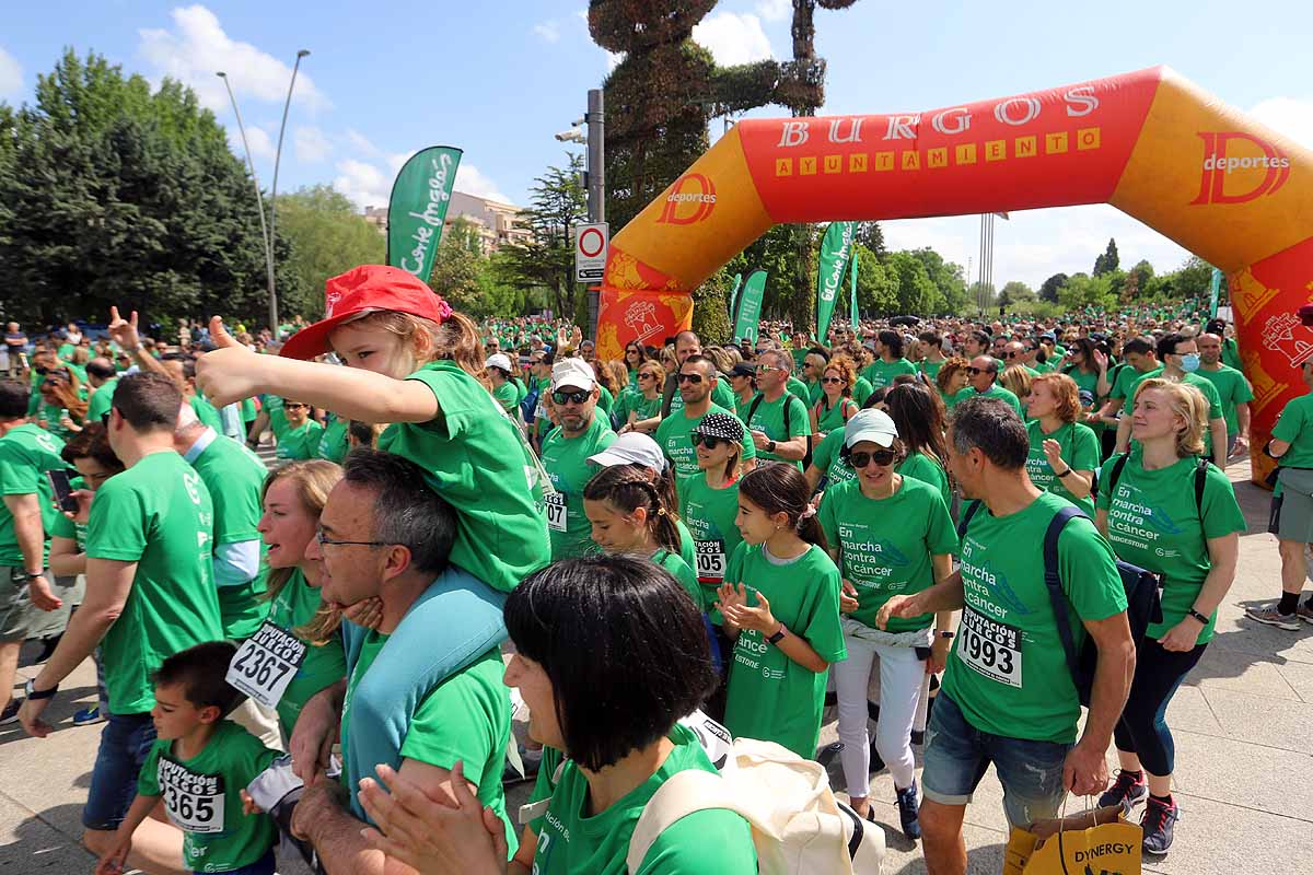 Fotos: Burgos responde con un apoyo absoluto el regreso de la Marcha contra el cáncer