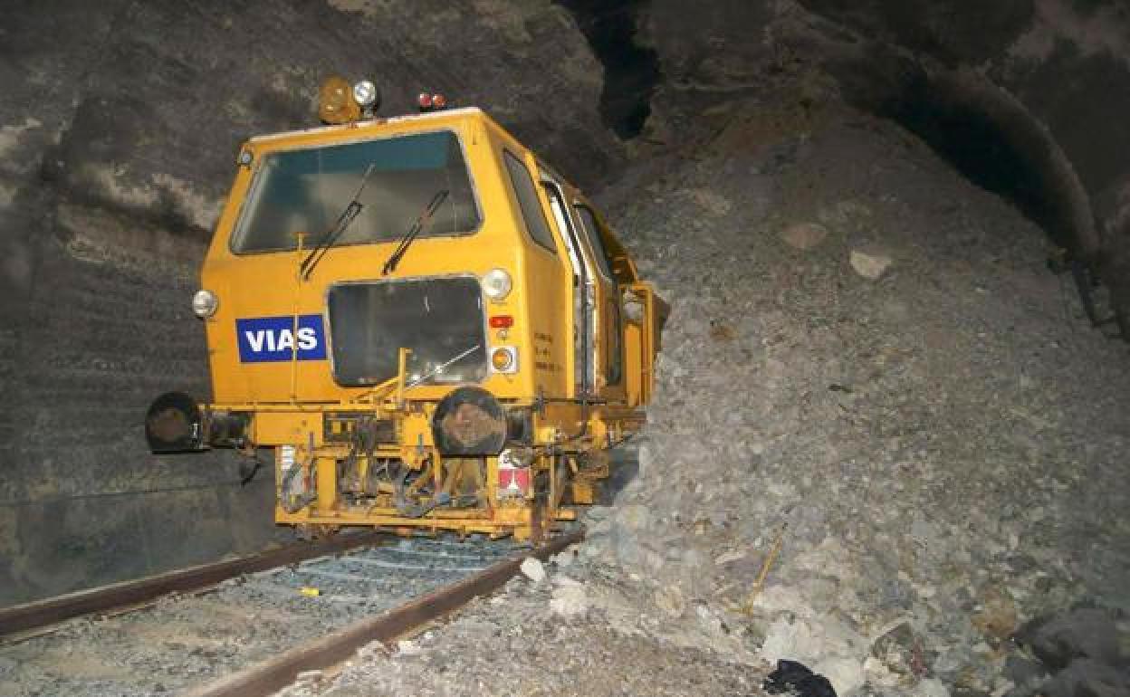 La bateadora se quedó atascada cuando el túnel se vino abajo en 2011.