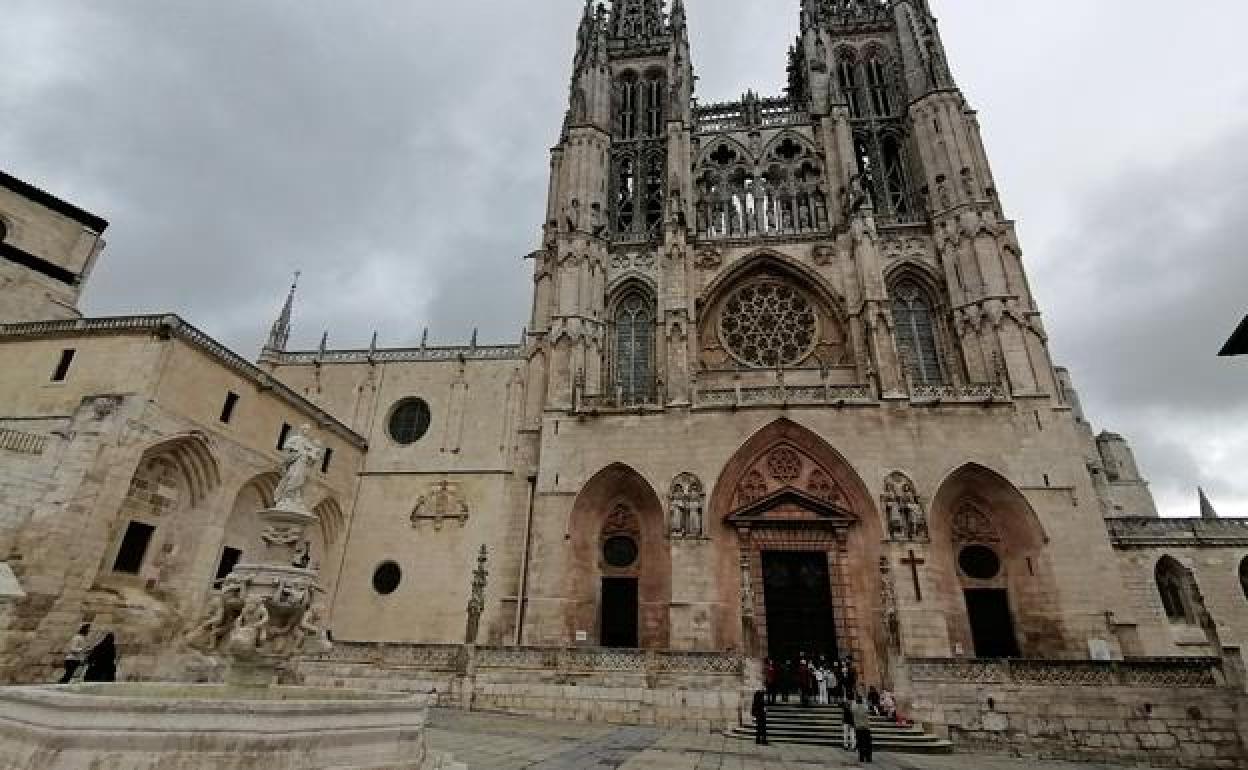 Plaza de Santa María de la Catedral de Burgos. 