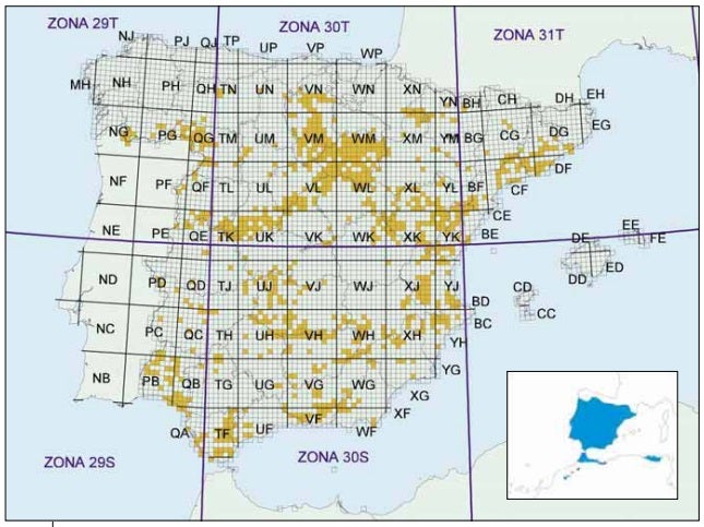 Distribución de la víbora hocicuda. 