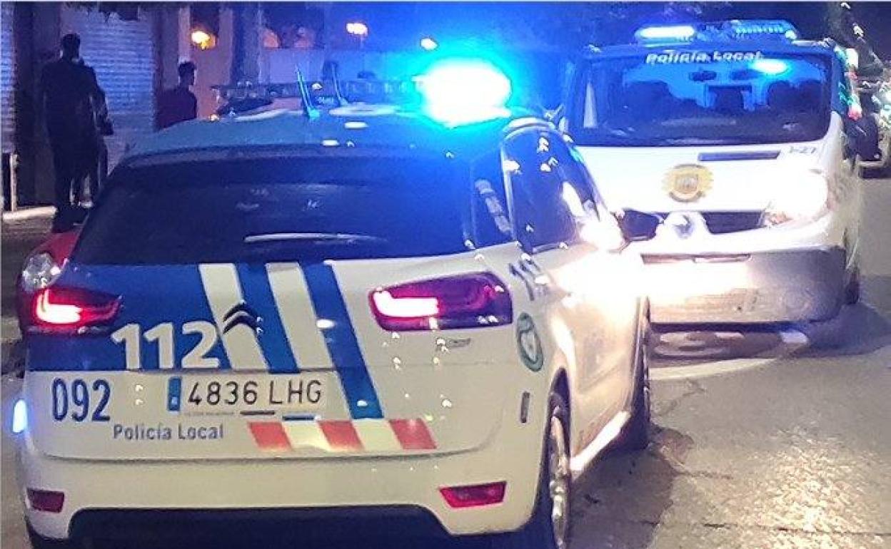 Coches de la Policía Local de Burgos