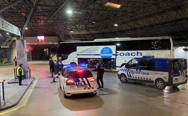 Apuñalan a un joven en la estación de autobuses de Burgos y se marcha rechazando la asistencia médica