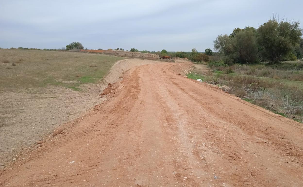 Camino de concentración parcelaria. 