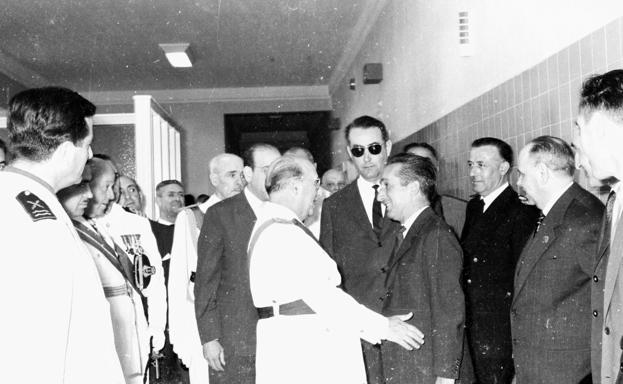 El propio Franco inauguró el antiguo hospital. 