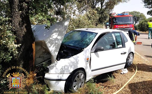 Fallece el conductor del vehículo accidentado en Roa