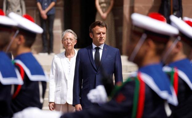 El presidente de Francia, Emmanuel Macron. 