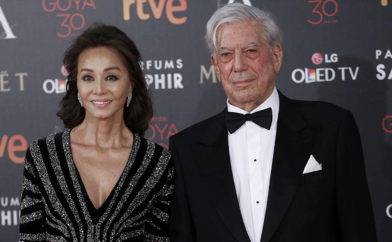 Isabel Preysler y Mario Vargas Llosa. 