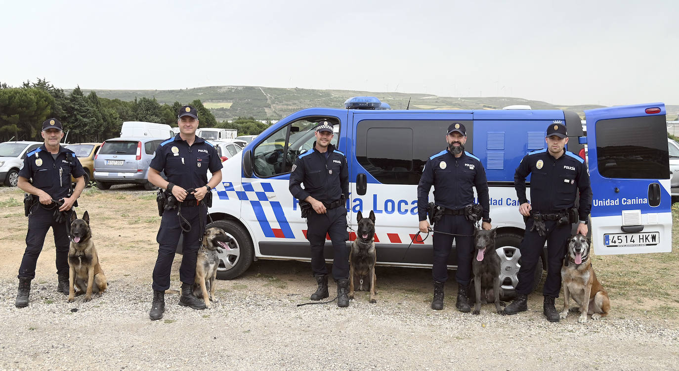 Fotos: La Unidad Canina de Burgos, un modelo de referencia policial