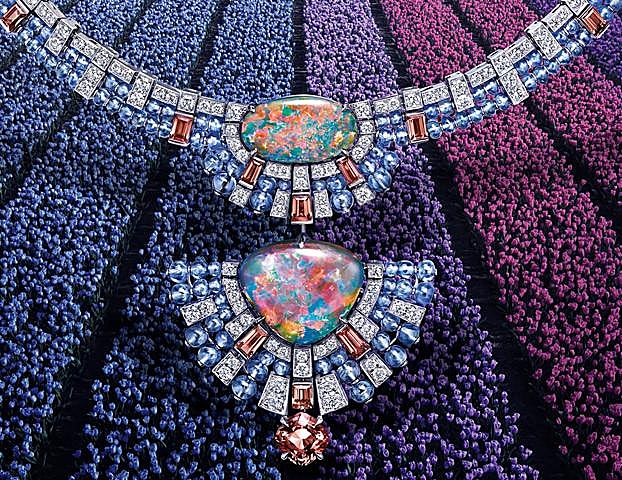 Collar Apatura, de la nueva colección de alta joyería de Cartier, 'Bellezas del mundo'. 