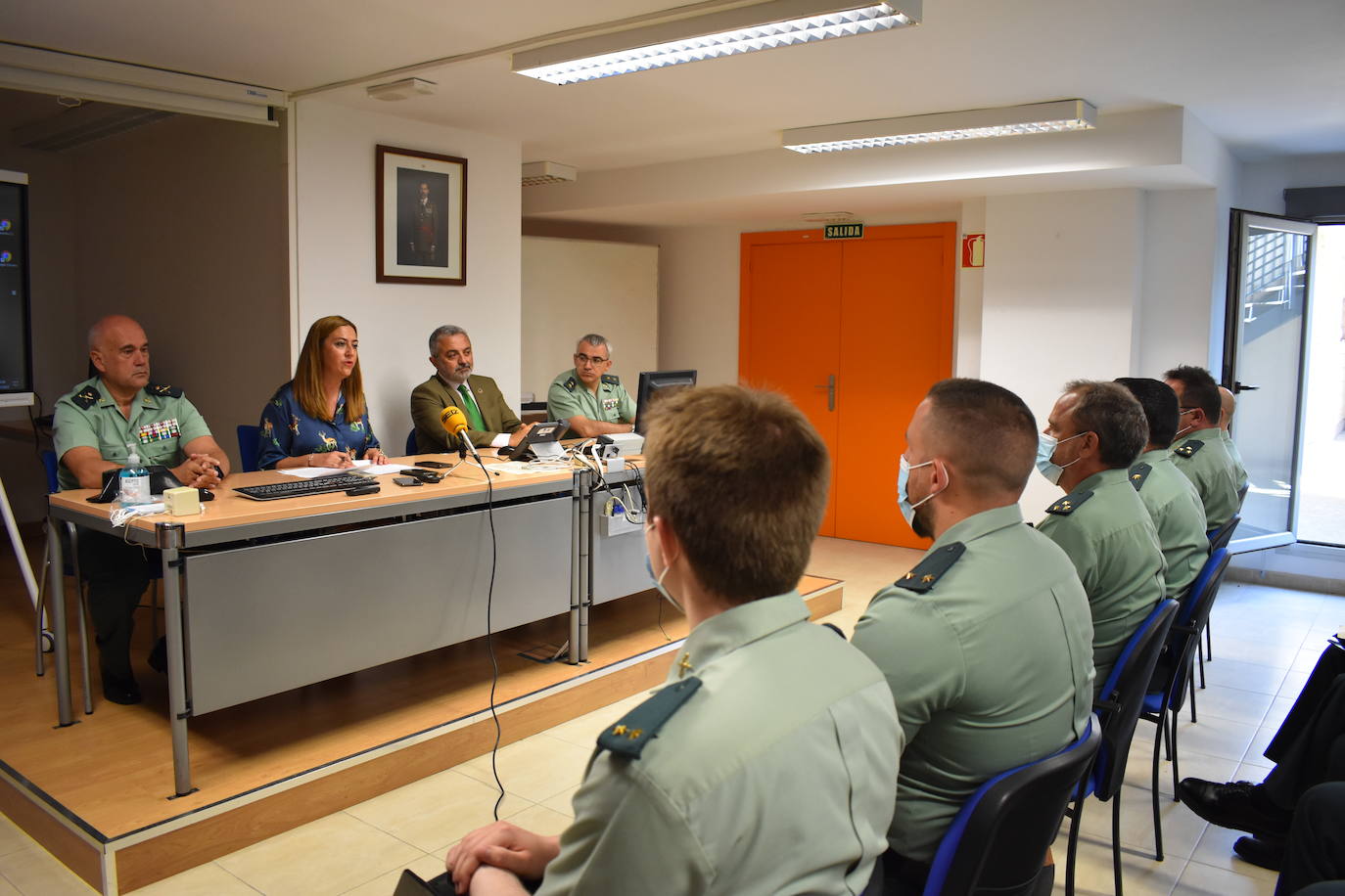 Fotos: 68 guardias civiles se incorporan en prácticas en la provincia de Burgos