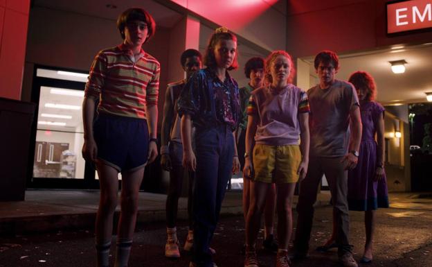 Protagonistas de 'Stranger Things'. 