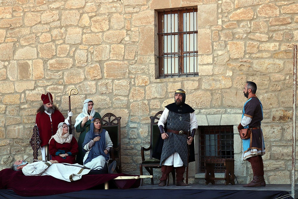 Fotos: Vivar del Cid recrea el velatorio del Campeador dentro de sus Jornadas Medievales