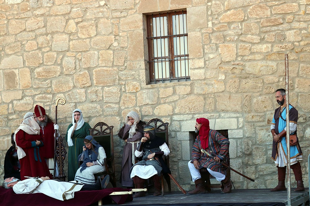 Fotos: Vivar del Cid recrea el velatorio del Campeador dentro de sus Jornadas Medievales