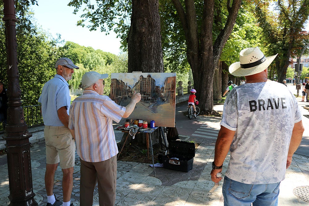 Fotos: Los artistas inundan Burgos para homenajear a su Catedral y su patrimonio cultural