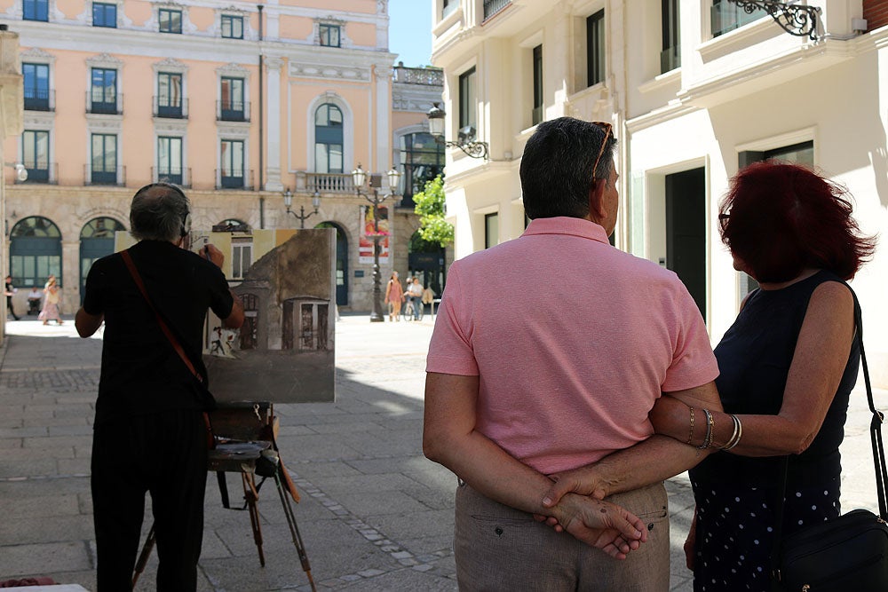 Fotos: Los artistas inundan Burgos para homenajear a su Catedral y su patrimonio cultural